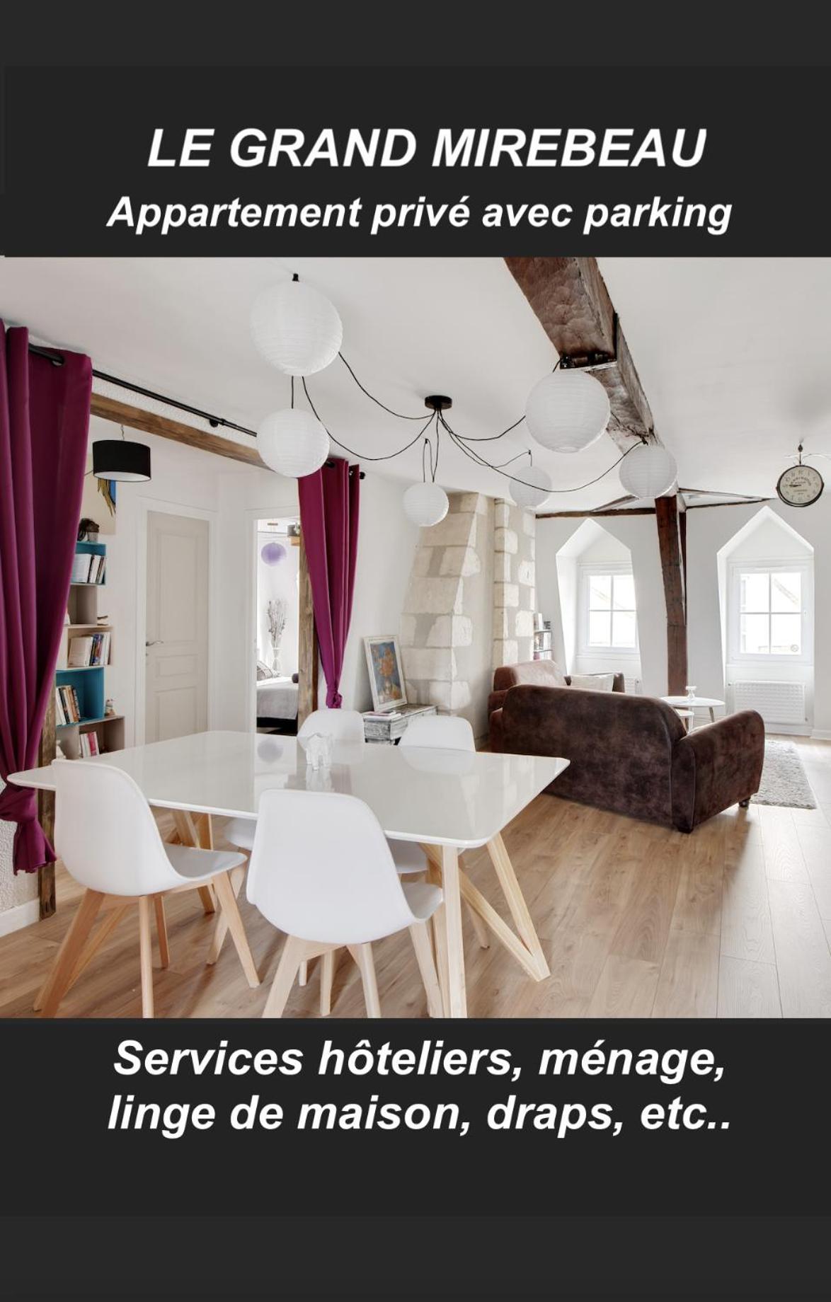Apartmán Le Grand Mirebeau - Parking Prive Bourges Exteriér fotografie